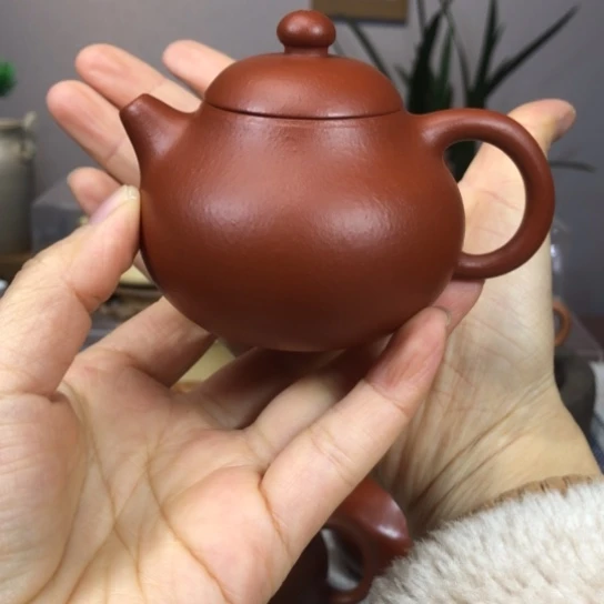紫砂茶壶全手工小煤窑文蛋120cc