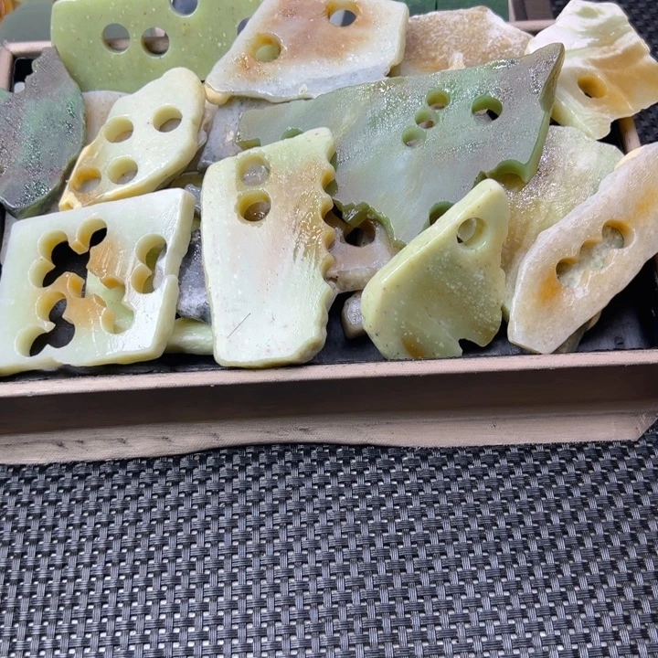 未镶嵌和田玉（糖玉）珠宝半成品