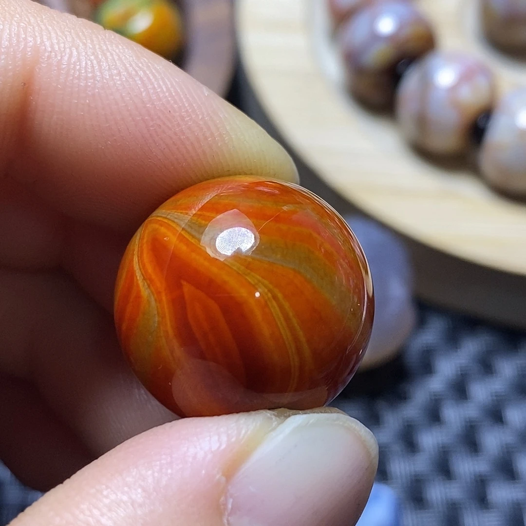 淡***逸玛瑙/玉髓未镶嵌颈饰