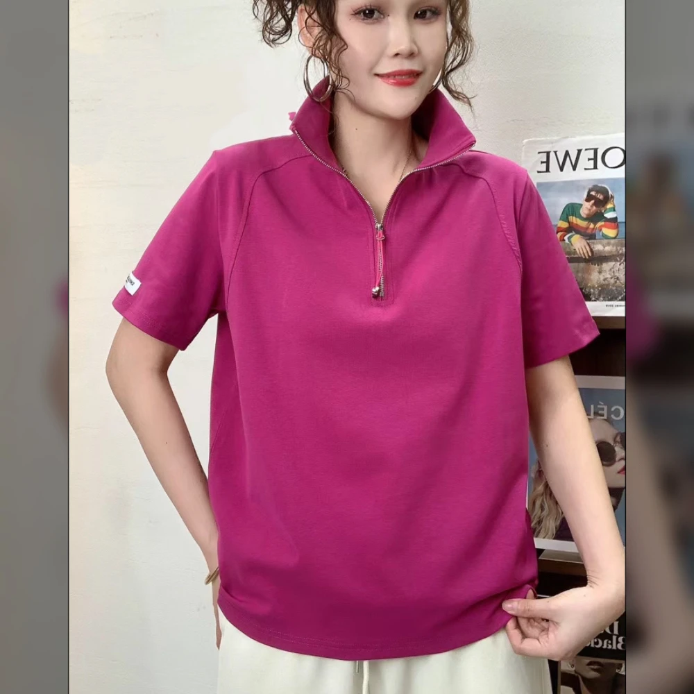 欧货时尚个性拉链上衣