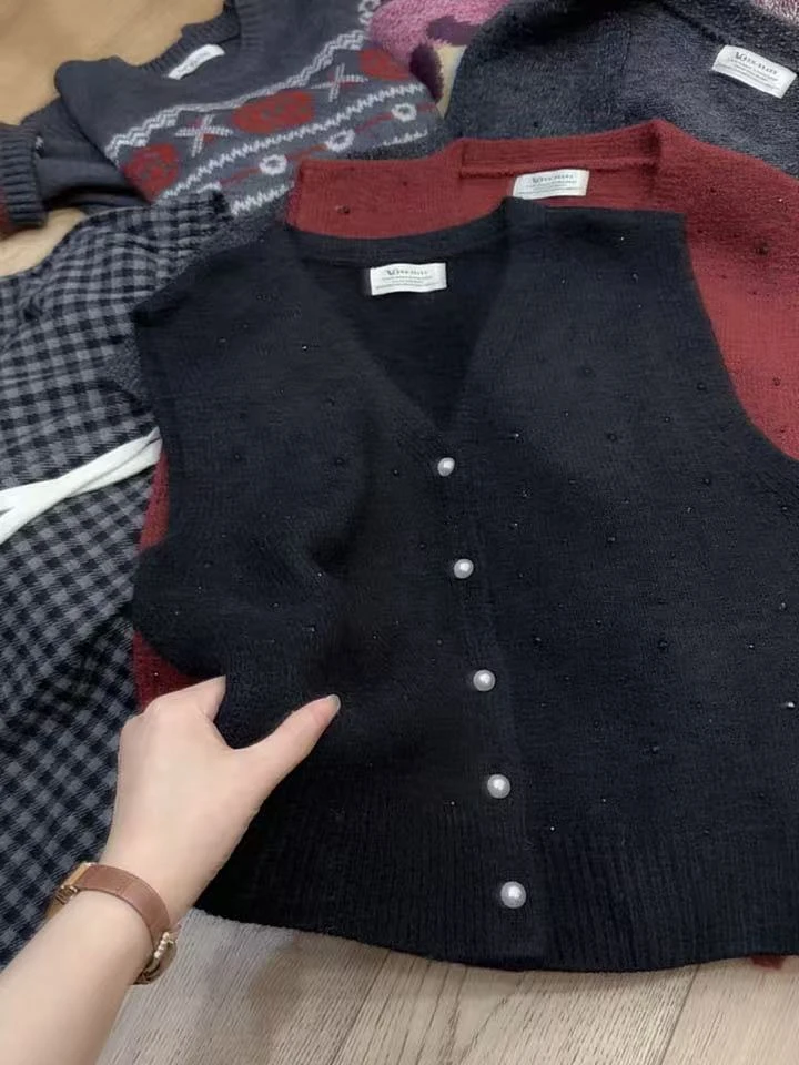 A11七言家 繁星点点！黑色可叠穿背心马甲2