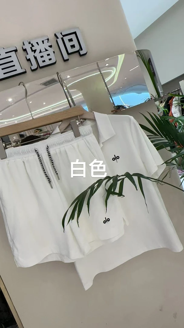 休闲舒适减龄POLO领套装9910