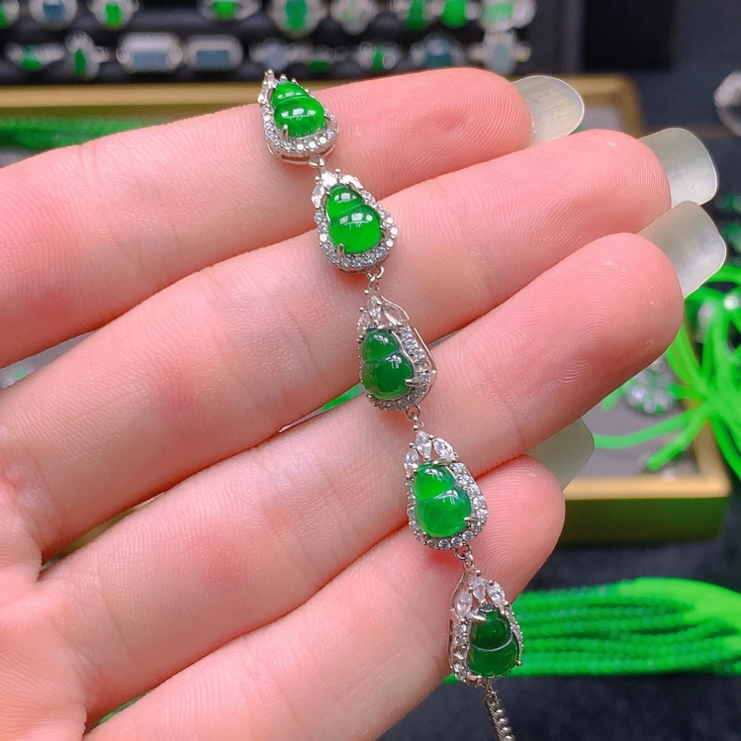 未镶嵌手链翡翠天然