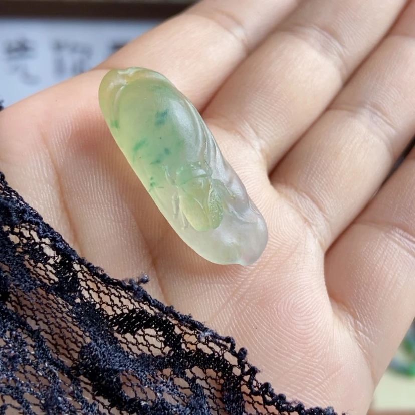 【闪购商品】未镶嵌定制翡翠三彩随行