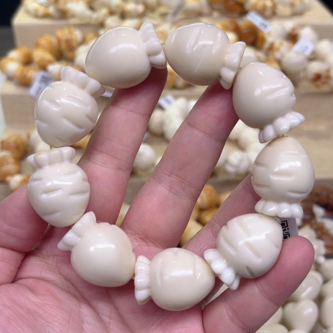 菩提根/象牙果手串胡萝卜微瑕5-11-113
