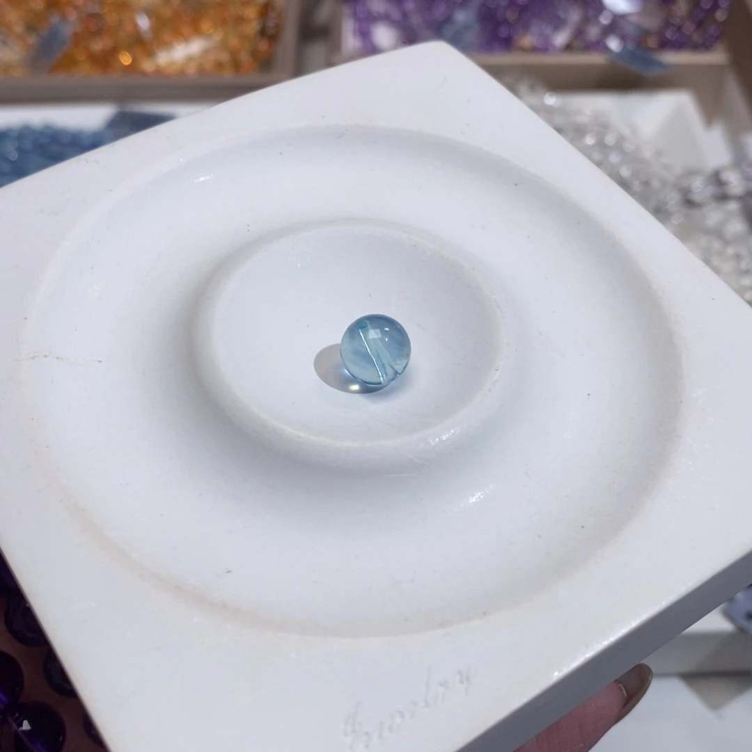 水晶手链未镶嵌9mm海蓝宝