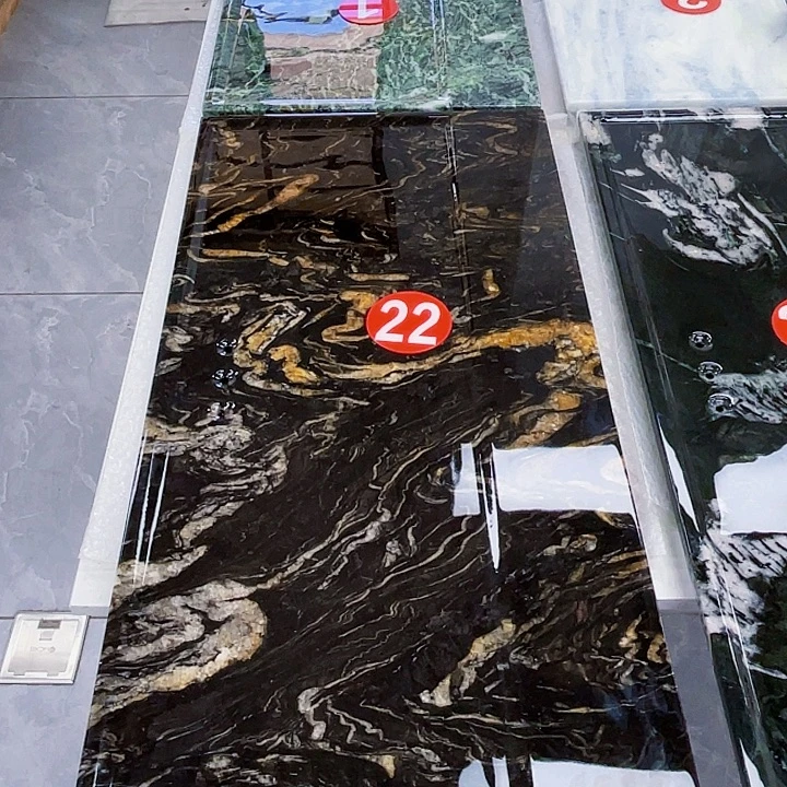大理石宇宙黑金40*80