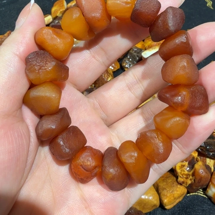 定制琥珀未镶嵌蜜蜡