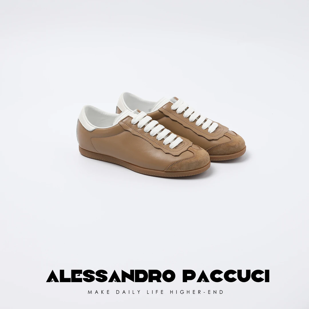 【微瑕疵不退换】洛哥21926新款休闲厚底运动鞋板鞋德训女鞋