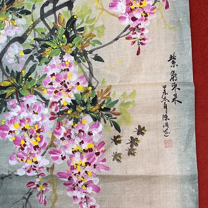 横款国画作品，喜欢看看……