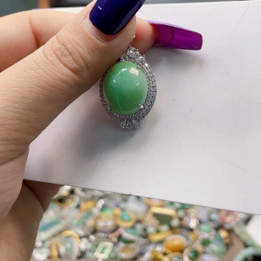 翡翠未镶嵌手镯天然翡翠Ａ货