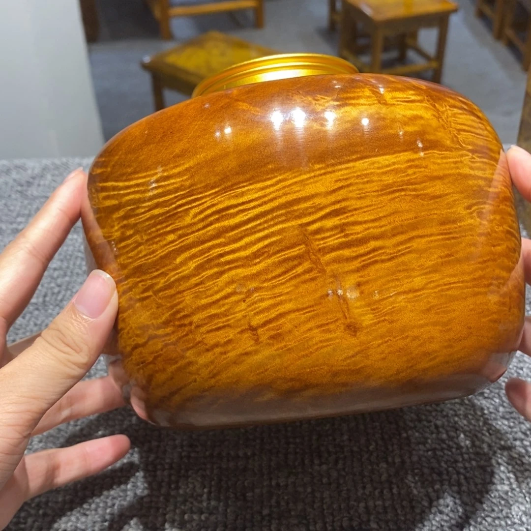 金丝楠金丝楠茶叶罐