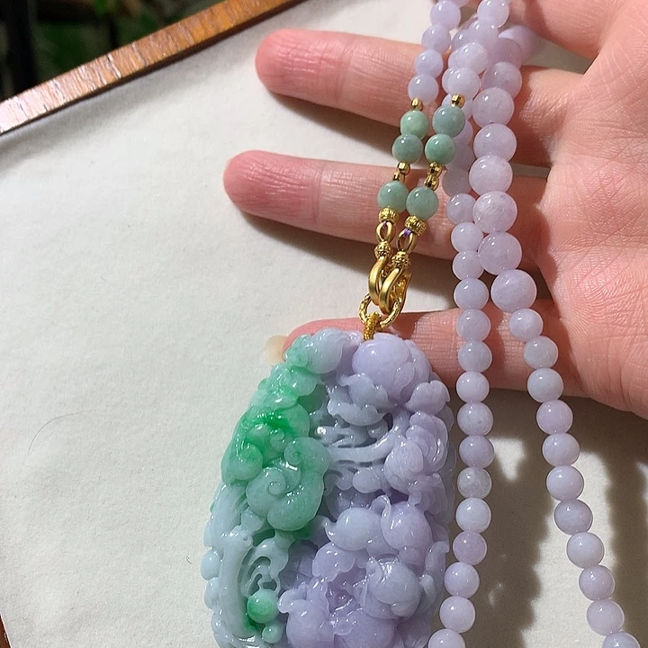 翡翠未镶嵌颈饰翡翠吊坠