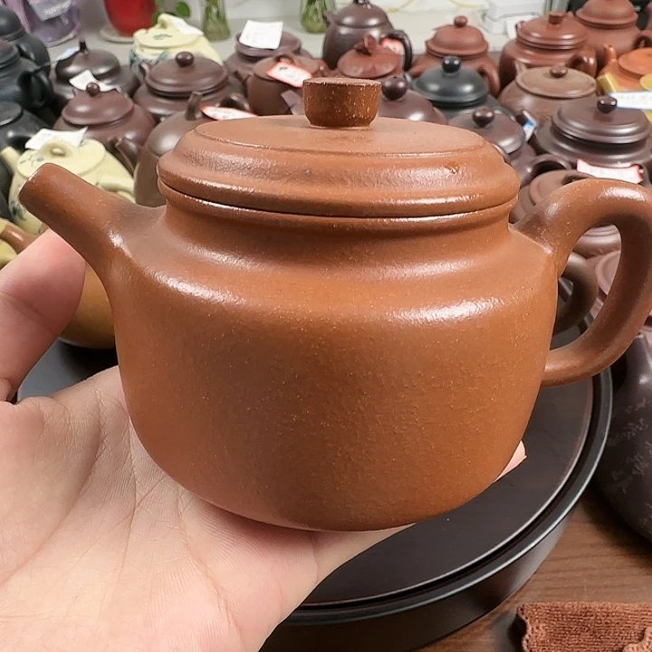 紫砂茶壶德重降坡泥260cc