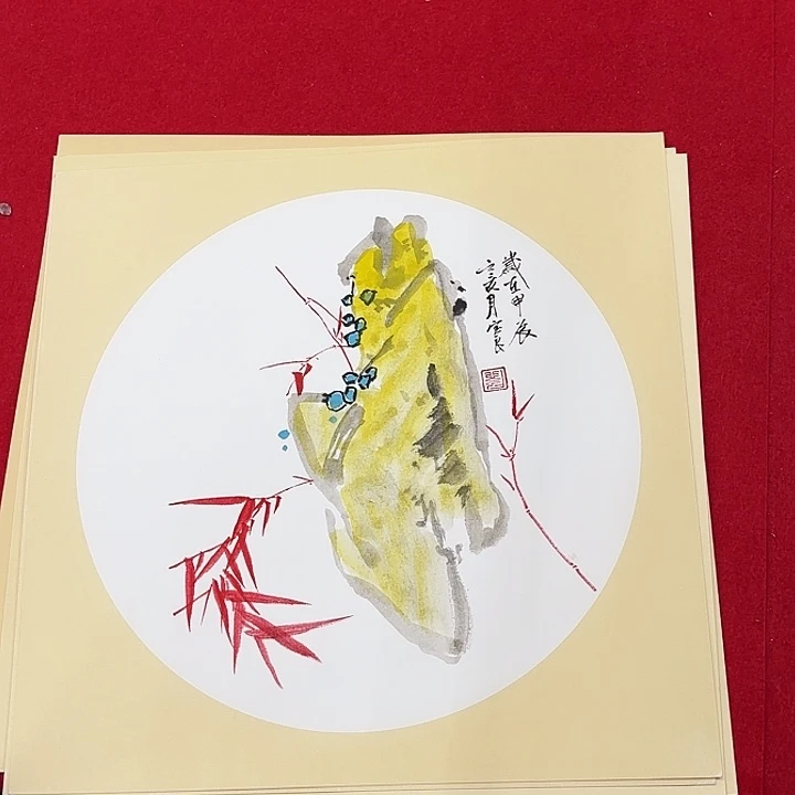 国画花鸟等图案38.38
