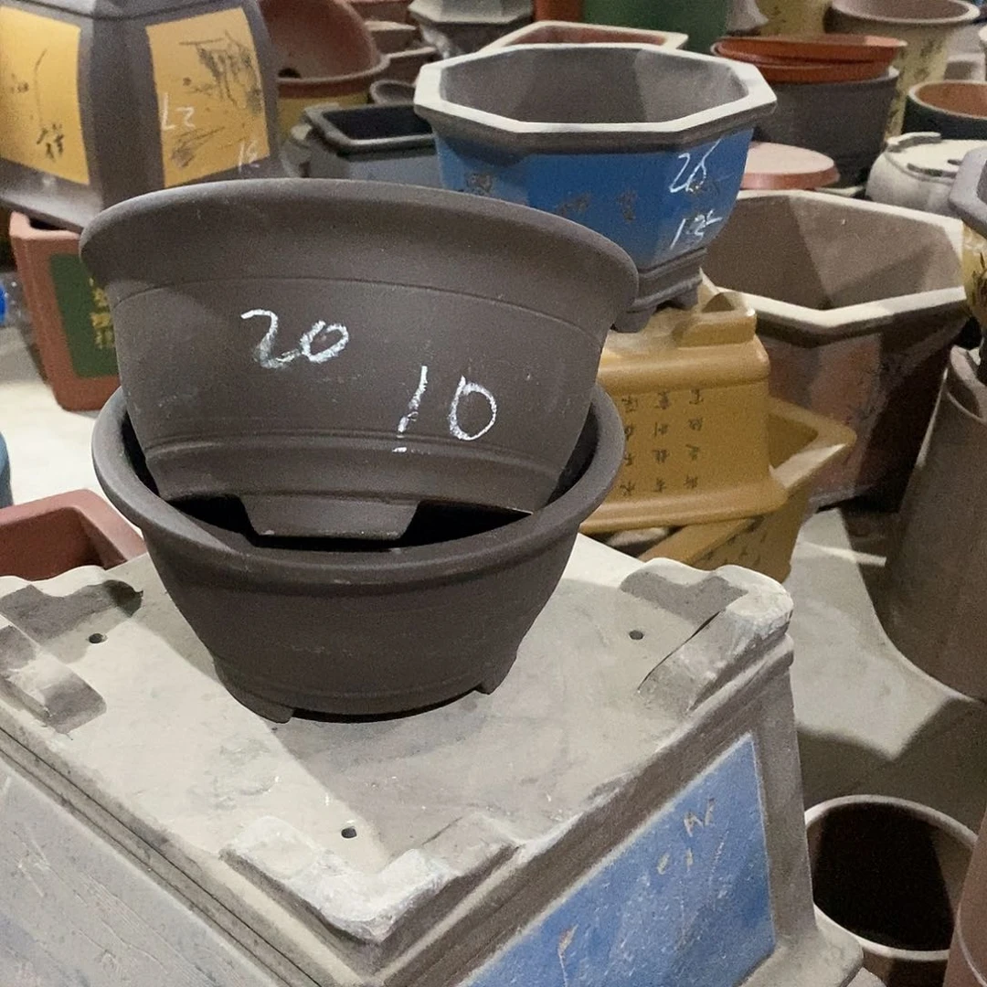 紫砂花盆紫砂花盆