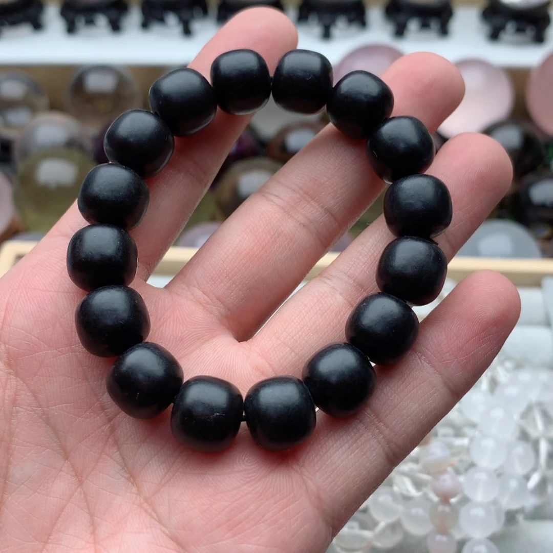 【闪购商品】和田玉手链未镶嵌黑***开