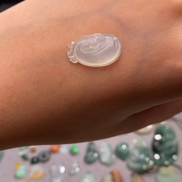 颈饰未镶嵌翡翠缅甸天然A货翡翠