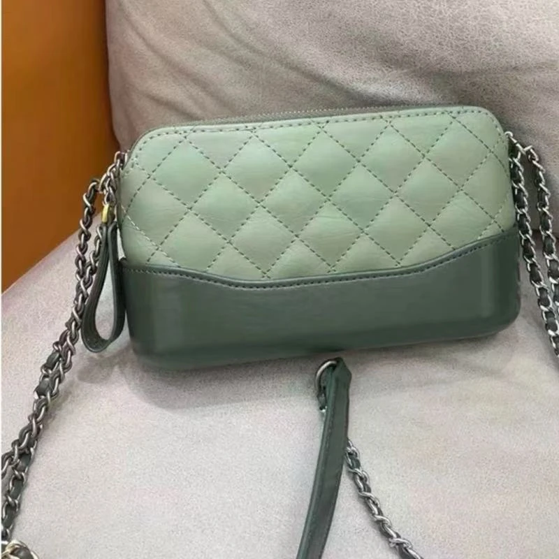 小香风多层款压纹单肩包时尚包包女士女款链条流浪包