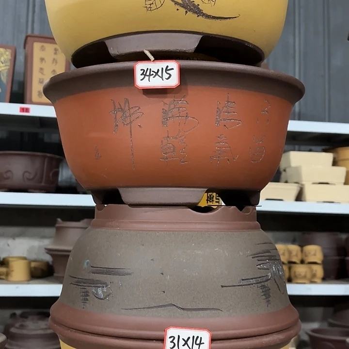 花盆紫砂100-4。