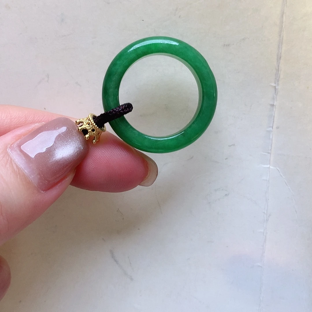 未镶嵌戒指翡翠翡翠戒圈