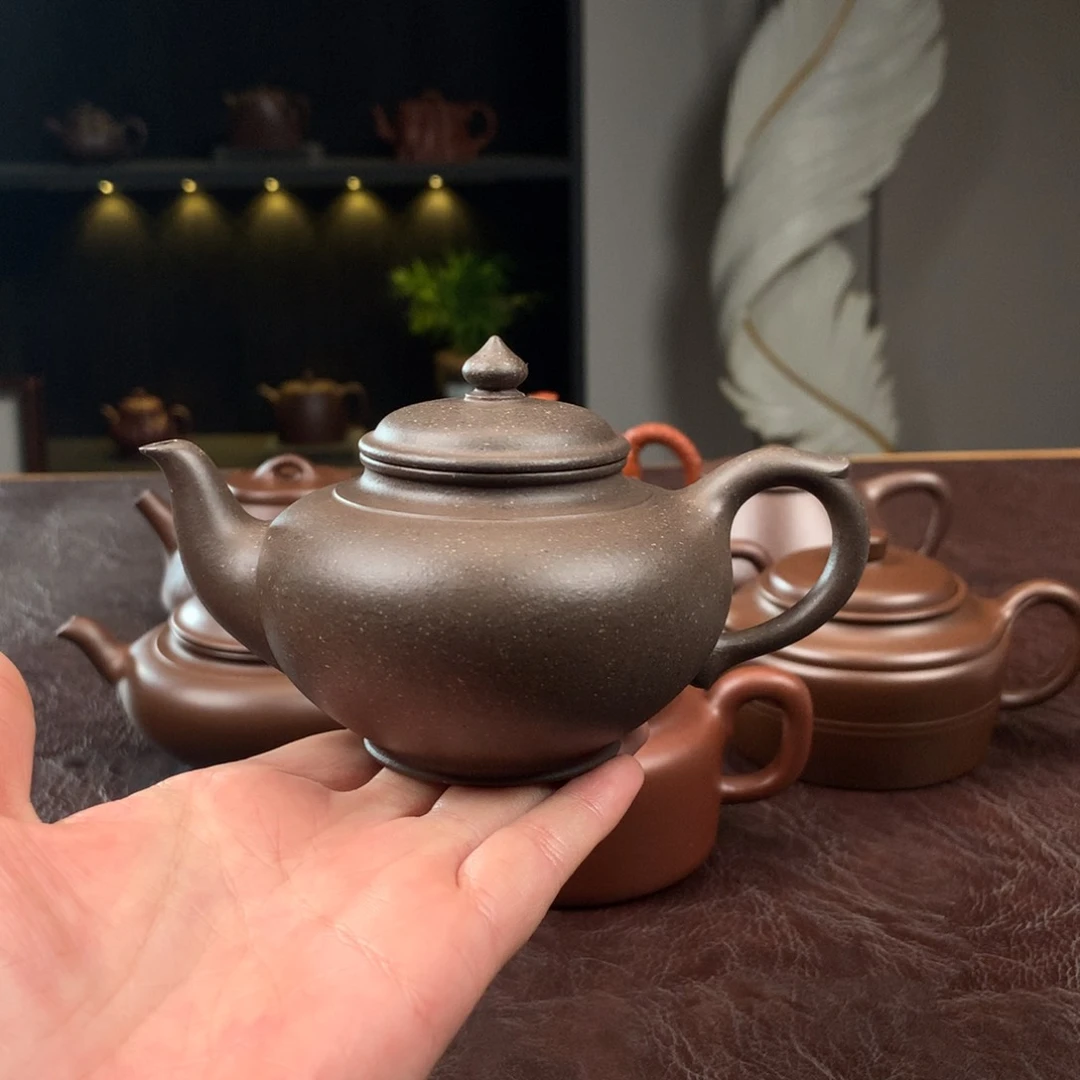 紫砂茶壶天青笑樱壶容量150