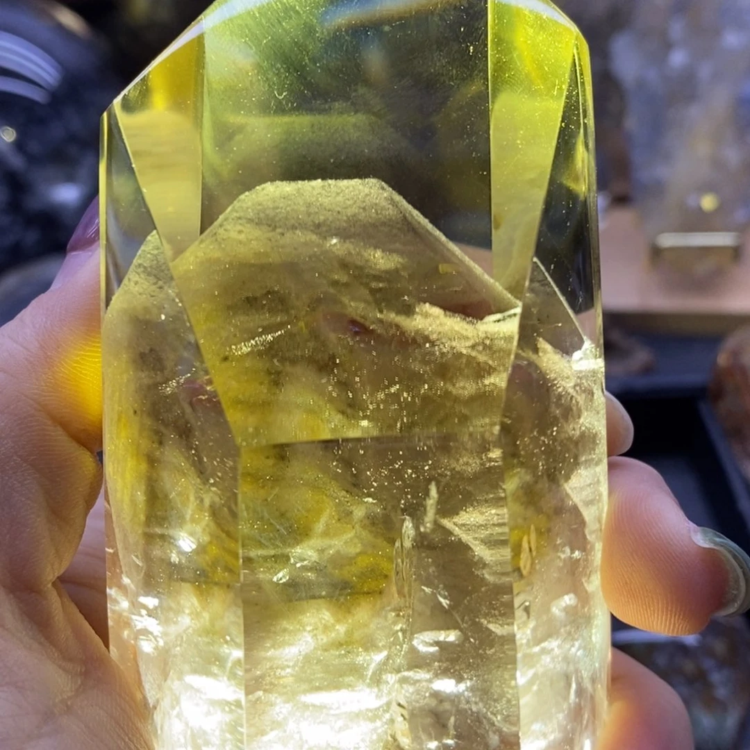 水晶未镶嵌珠宝半成品