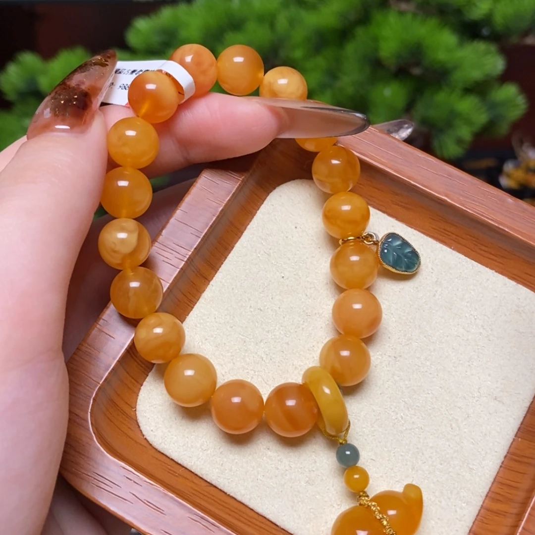 【闪购商品】手链蜜蜡未镶嵌手串