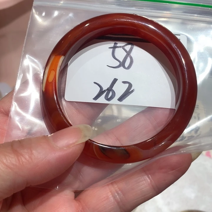 玛瑙/玉髓手镯未镶嵌58