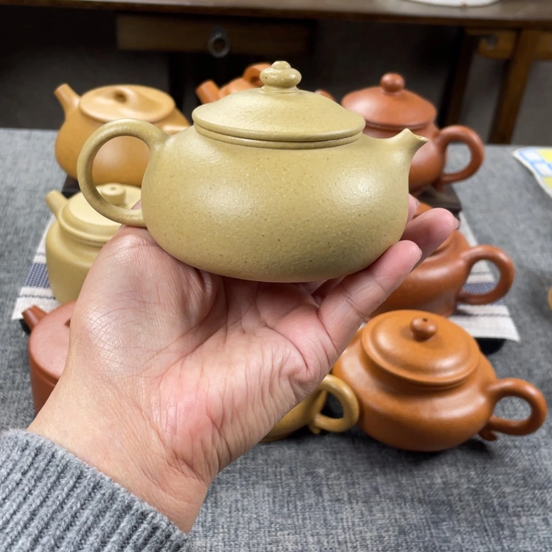 茶壶紫砂本绿寒江全手30目180