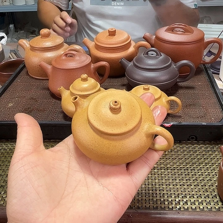 彬***哥茶壶紫砂黄金段寒江80