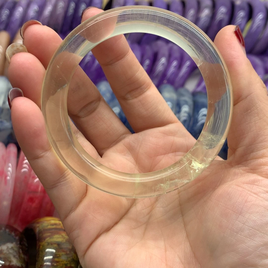 水晶手镯未镶嵌手镯