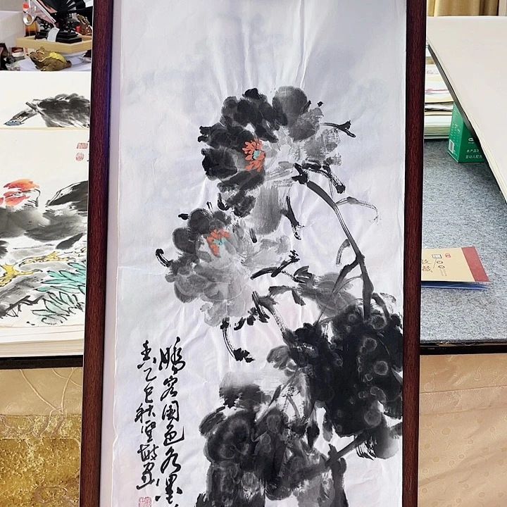 国画张圣敏先生纯手绘作品