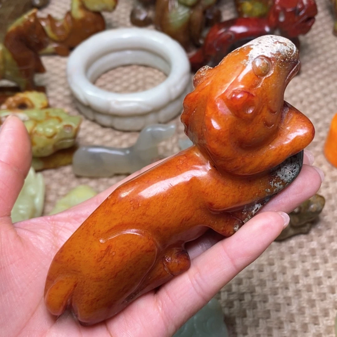 白玉菩提吊坠冯*荣白玉菩提白玉菩提摆件