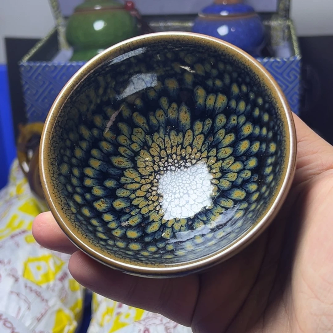 茶盏建阳建盏喝茶主人杯