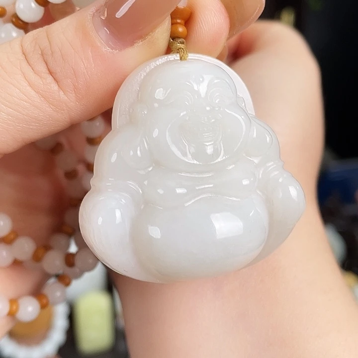 和田玉未镶嵌颈饰定制发货