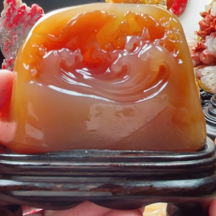 寿山石结晶地田黄