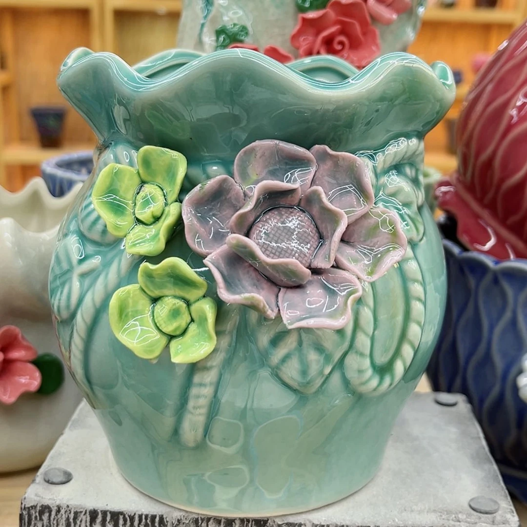 【闪购商品】陶瓷花盆