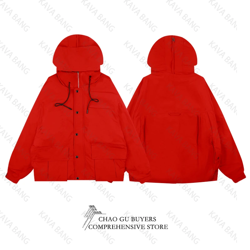 小众设计潮牌买手店男女同款机能剪裁羽绒外套2394