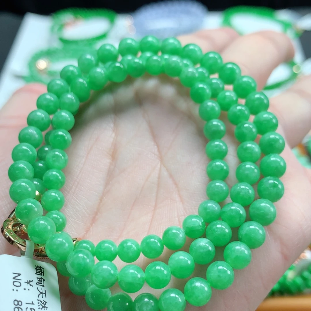 翡翠未镶嵌手链翡翠