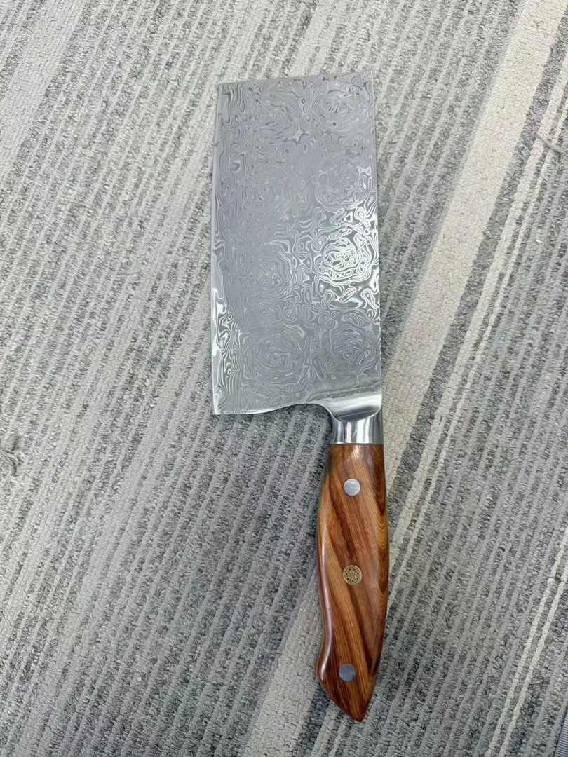 家用67层大马士革成品切片刀