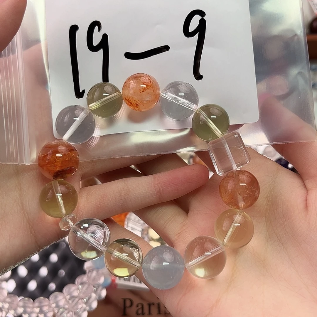 用***7未镶嵌水晶手链多宝