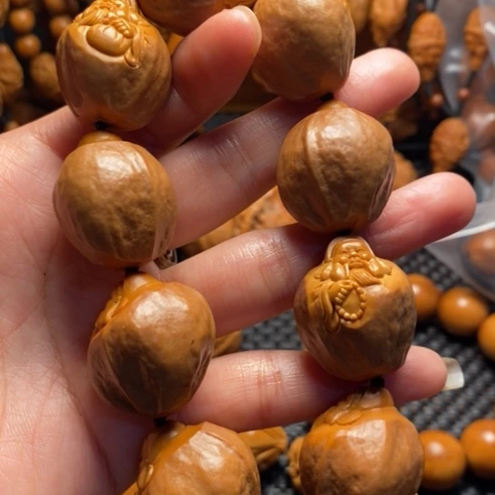 橄榄核吊坠云****6包衣弥勒