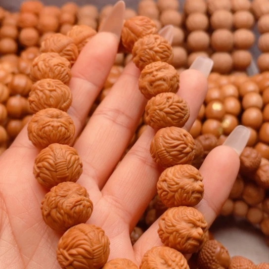 猴头核桃手串緣****空黑悟空