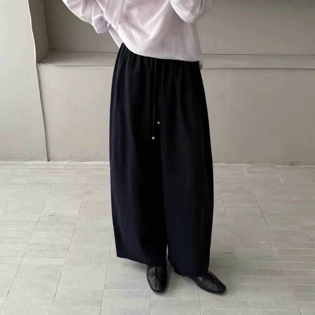 【周小茉】韩风简约百搭气球裤