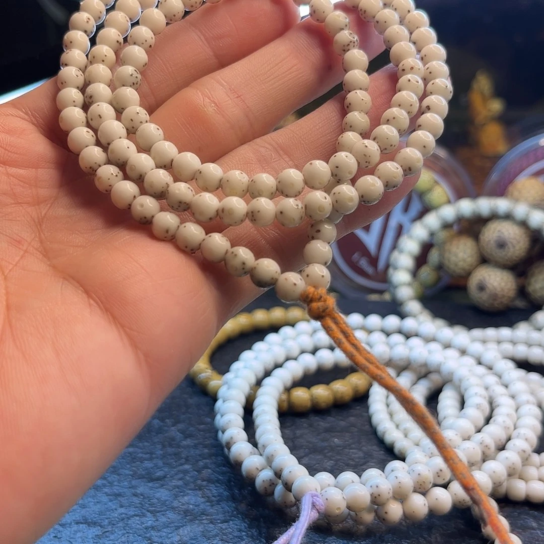 会***水吊坠星月菩提骨瓷白小头条