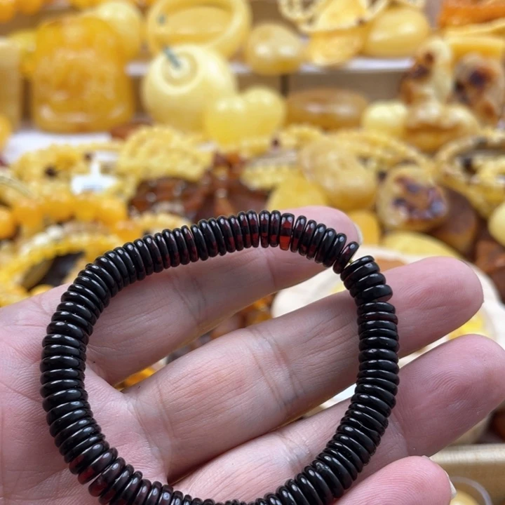 蜜蜡手串未镶嵌手串