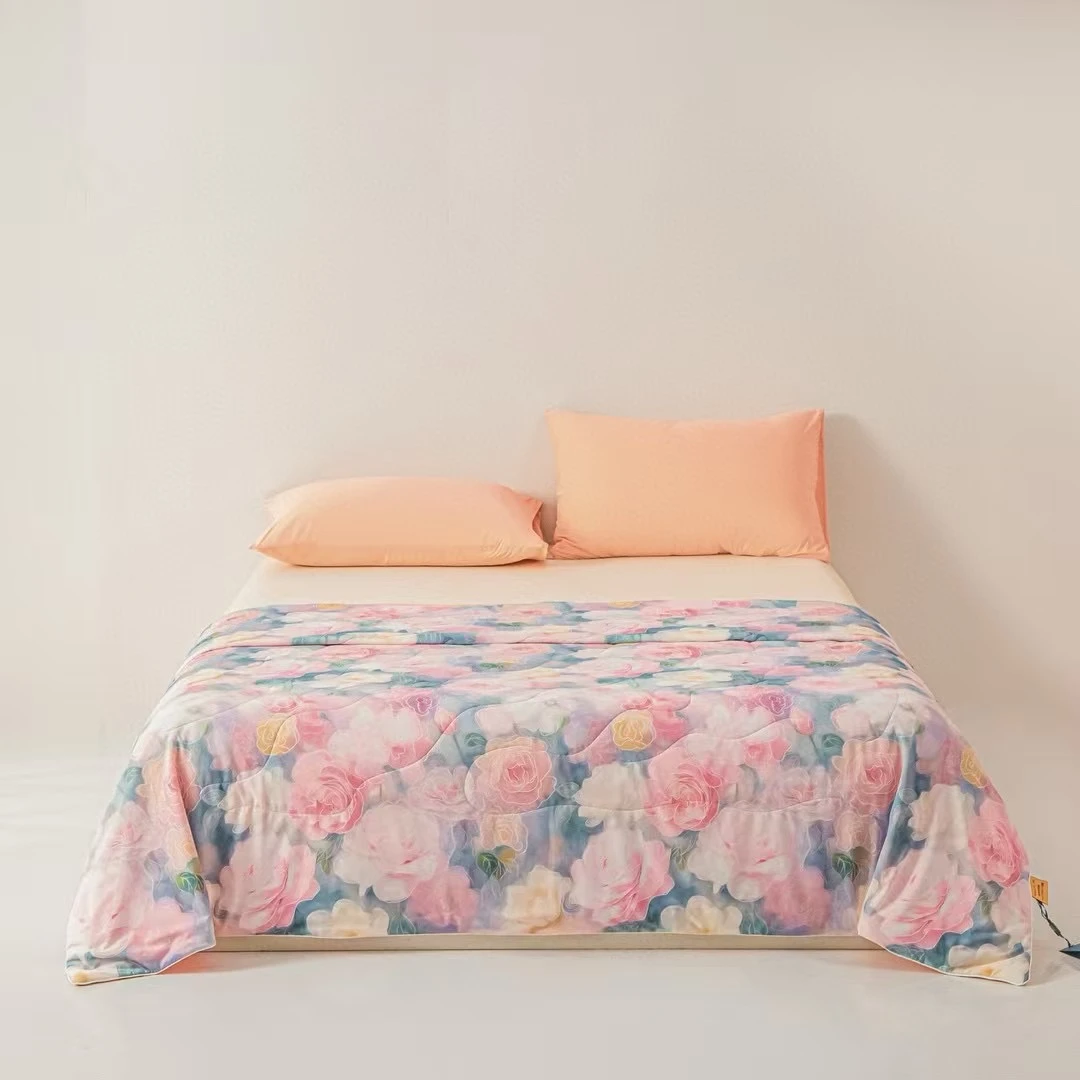 西柚子 巴黎左岸 海洋云母丝吸湿透气夏天空调被天花板品质可机洗