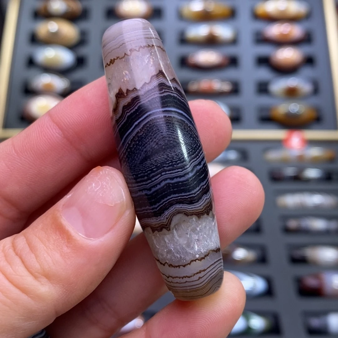 合金颈饰玛瑙/玉髓茹*