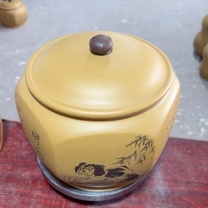 大***处紫砂茶叶罐。。。。。。。。。。